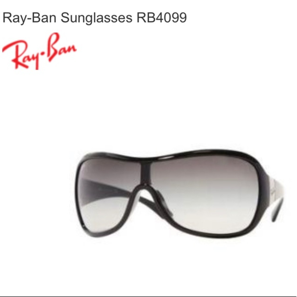 Ray Ban RB 4099 sunglasses. Black.